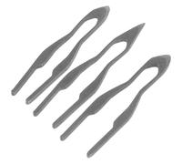 Embouts Métalliques, Kit Pyrograveur Professionnel Portable | Pointes de Rechange en Fer Argenté, Choix Polyvalent pour Machine et Surfaces en Bois, Loisirs Créatifs