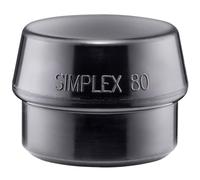 Embouts SIMPLEX, Caoutchouc chargé, noir | D=80 mm | 3202.080