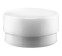 Halder Tête de rechange SIMPLEX 3207.125 - Superplastique blanc D=125 mm mi-dur 735 g