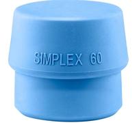 Halder Embout de rechange SIMPLEX 3201.060 TPE souple 60 mm bleu 135 g