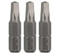 Embouts tête carrée conique R3 25mm sachet de 3 Bosch