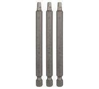 Embouts tête carrée conique R3 89mm sachet de 3 Bosch
