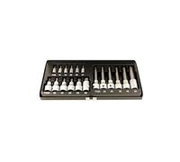 embouts torx courts et longs de t8 à t60 coffret de 18 embouts - Automaster