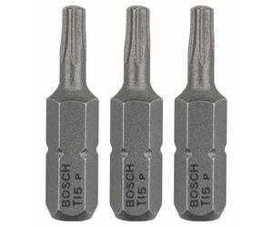 Embouts torx T15L25 sachet de 3 Bosch