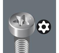 Embouts TORX Z BO (= avec alésage) 867/1 Z BO TORX 15 x 25 mm WERA - 05066505001