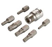 Embouts type Torx avec adaptateur - T 25->55