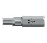 Wera Embout 840/1 Z 1/4 po. 3,0 mm L. 25 mm dur tenace, HEX-Plus WERA Quantité:10