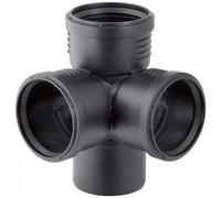 Embranchement équerre 87,5° Silent-PP - diamètre 110-110-110 mm GEBERIT