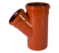 Embranchement PVC 45 Degrés DN 160/125 Assainissement