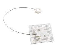 Embrasse de Rideau Aimantée "Moderno" 30cm Blanc Blanc G