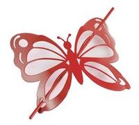 Embrasse de Rideau Broche "Farfalina" 16cm Rouge Rouge G