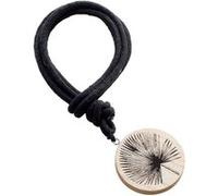 Embrasse de Rideau en Bois "Teaky" 41cm Noir Noir G