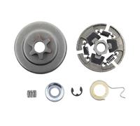 Embrayage à pignon 3/8 pouces, Compatible avec la tronçonneuse 017 018 021 023 025 Ms170 Ms180 Ms210 Ms230 Ms250 avec rondelle, Kit e-clip