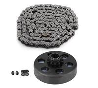 Embrayage centrifuge, Embrayage Go Kart 3/4" alésage 10 Dents pour chaîne n ° 40/41/420, Convient pour -vélo, go Kart, 212, Tondeuse à Gazon et Moteur GC GX