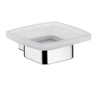 Emco 053000100 Loft Porte-savon suspendu en verre satiné Chromé