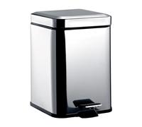 Emco 355300005 System 2 Poubelle carrée en Acier Inoxydable