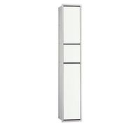 Emco asis 150 Module WC pour invités encastré, 964 mm, Aluminium/Optiwhite, Normal