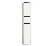 Emco asis 150 Module WC pour invités encastré, 964 mm, Aluminium/Optiwhite, Normal