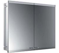 Emco Asis Evo armoire de toilette éclairée encastrée 939707014 800x700mm, 2 portes, avec système d'éclairage, avec radiateur de rétroviseur