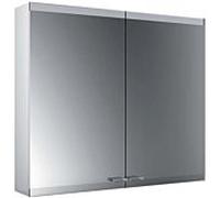Emco Asis Evo monté en surface éclairée coffret de miroir 939.707.004 de 800x700mm, 2-porte, avec LightSystem, avec chauffage de miroir