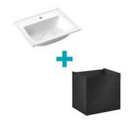 Emco Asis Meuble avec lave-mains, 1 porte, 957711441+958327524,