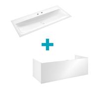 Emco Asis Meuble avec vasque, 1 tiroir, 957711422+958327421,