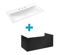 Emco Asis Meuble avec vasque, 1 tiroir, 957711433+958327520,