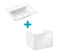 Emco Asis Meuble avec vasque, 1 tiroir, 957711460+958327423,