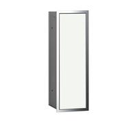 emco asis module 150 Ensemble de brosse pour WC Modul, butée réversible, encastré, 973027831, Couleur: chrome/opti-blanc