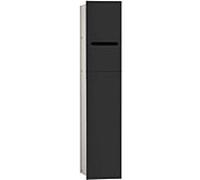 Emco Asis module 2. 1930 WC module 975427551 noir, 170x811 mm, butée à gauche, à encastrer