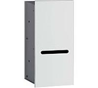 emco asis module 2.0 module pour WC à papier - modèle encastré, charnières à droite, 972427421, Couleur: aluminium/optiblanc