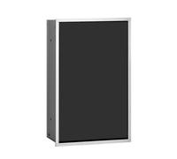 Emco Asis le module 300 collecteurs de déchets 973.227.530 aluminium / noir, le modèle de rinçage