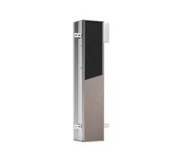 emco asis module plus, module WC, encastré, H:803mm, compartiments rouleau de réserve ou boîte de papier humide, papier WC, garniture de WC intégrée, butée de porte à gauche, retrait du papier sur le