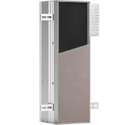 Emco asis Module Plus, Module WC - modèle encastré, 3 Compartiments pour Papier WC, Rouleau de Rechange ou boîte Papier Humide, charnière de Porte à Gauche, 975611004