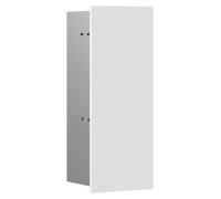 emco asis module pure module porte-balai, encastré, charnières à gauche, façade en bois, 435x170mm, 975551304
