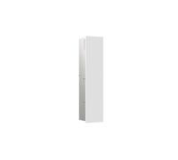 emco asis module pure module WC, façade en bois d'une pièce, encastré, butée à droite, 730x170mm, avec compartiment pour rouleau de réserve, 975551311, Couleur: blanc alpin