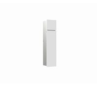 emco asis module pure module WC, façade en bois en deux parties, encastré, butée à droite, 730x170mm, avec compartiment pour rouleau de réserve, 975551301, Couleur: blanc alpin