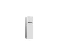 emco asis module pure module WC, façade en bois en deux parties, encastré, butée à gauche, 600x170mm, 975551302, Couleur: blanc alpin