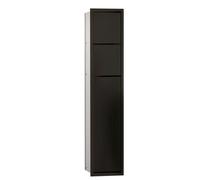 emco asis modules 150 : module WC encastré, ouverture à gauche, 978303550, Couleur: Noir