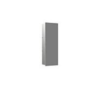 Emco Asis Plus module d'armoire encastré 975551507 250x730mm, charnière à droite, gris diamant