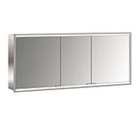 Emco Asis Prime 2 encastré illuminé armoire de toilette 949706058 1600x730mm, avec le paquet de lumière, 3 portes, Spiegel arrière Spiegel