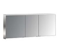 Emco Asis Prime 2 monté en surface illuminée armoire de toilette 949706148 1600x700mm, avec le paquet de lumière, 3 portes, blanc arrière blanc