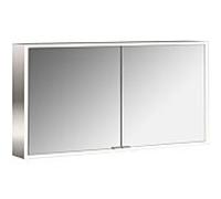 Emco Asis Prime armoire de toilette éclairée en saillie 949705085 1300x700 mm, 2 portes, paroi arrière Spiegel