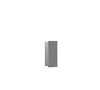 Emco Asis Pure module de brosse WC à encastrer 975551505 170x435mm, arrêt à droite, gris diamant