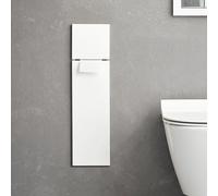 Emco Asis pure encastré WC - garniture de toilette 975551302 170x600mm, charnière de porte à gauche, avec compartiment, blanc mat