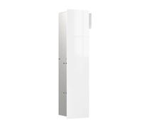 Emco Asis Pure Module WC avec porte-brosse, brosse WC, dérouleur de papier toilette et porte-rouleaux de papier toilette, 975527410,