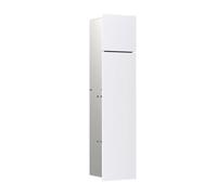 Emco Asis Pure Module WC avec porte-brosse, brosse WC, dérouleur de papier toilette et porte-rouleaux de papier toilette, 975528401,