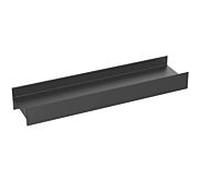 Emco Aura barre de douche 854513401 400 mm, caniveau 2000 , noir mat