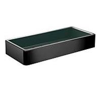 Emco corbeille à Loft 054513302 noir, avec insert en plastique amovible
