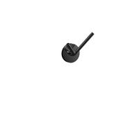 emco crochet double rond, 40mm, 437513301, Couleur: Noir